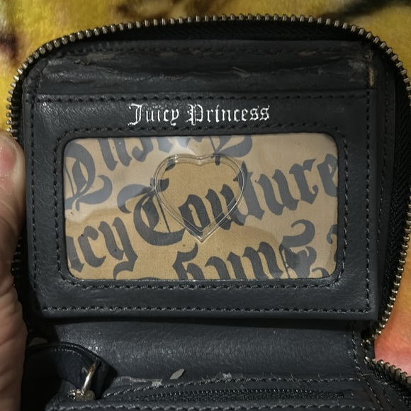 Vintage Juicy Couture Velour Small Brown Wallet - Picture 5 of 10